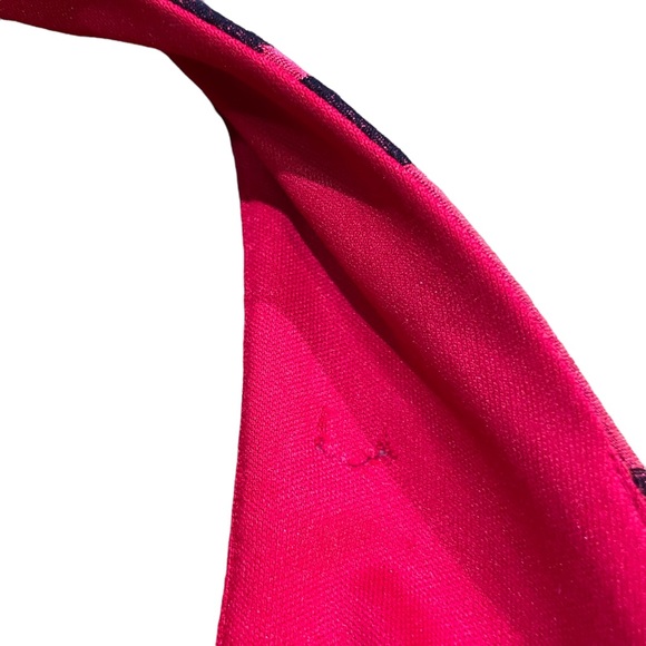 LE CHÂTEAU NWT RED ANIMAL PRINT HALTER TOP LOW-CUT BACK DRESS Size XL - Picture 9 of 16